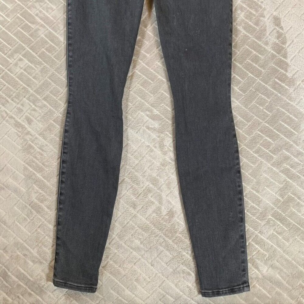 Madewell Womens 1 Denim Jeans Faded Black Uni Fit Skinny Mid Rise Stretch New - Picture 11 of 11